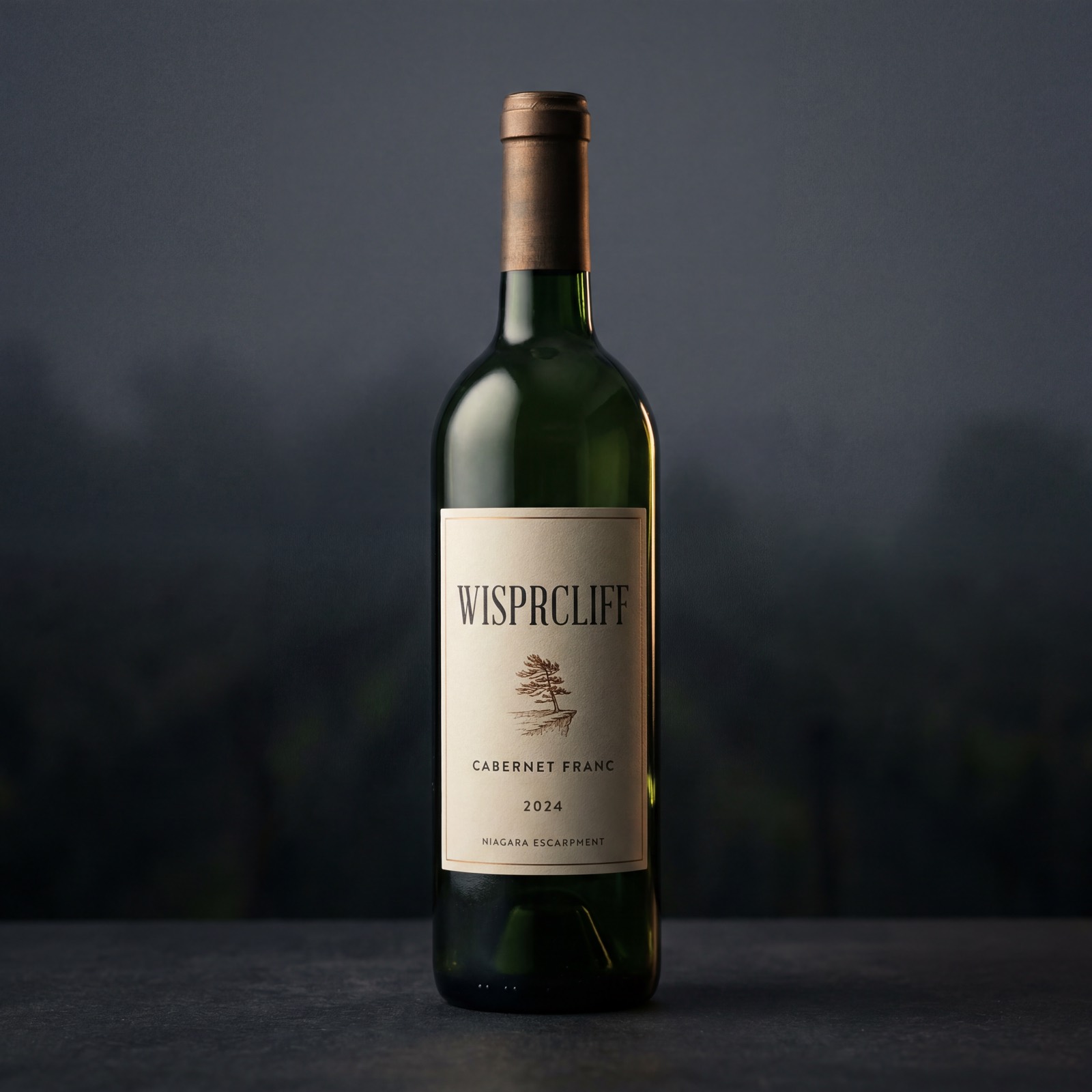 WisprCliff Cabernet Franc, studio hero